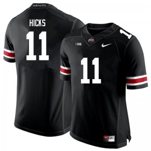 Men C.J. Hicks Black Ohio State Buckeyes #11 Football Alumni Jersey 612260-545