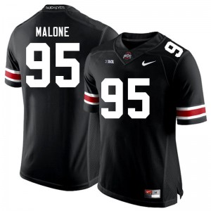 Men Tywone Malone Black Ohio State Buckeyes #95 Football 2025-26 Jersey 473360-943