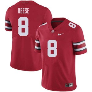 Men Arvell Reese Red Ohio State Buckeyes #8 Football Player Jersey 317174-756