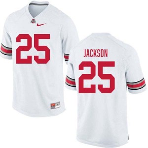 Men Bo Jackson White Ohio State Buckeyes #25 Football Stitched Jersey 812576-707