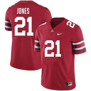 Men Brenten Jones Red Ohio State Buckeyes #21 Football High School Jersey 357484-107
