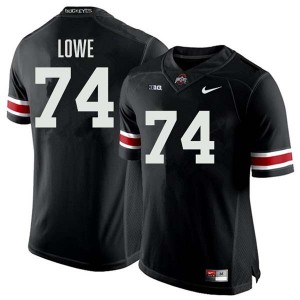 Men Carter Lowe Black Ohio State Buckeyes #74 Football 2025-26 Jersey 449606-292