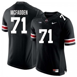 Men Jayvon McFadden Black Ohio State Buckeyes #71 Football High School Jersey 172723-535
