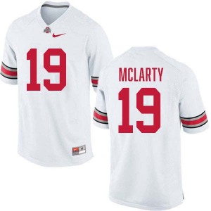 Men Nick McLarty White Ohio State Buckeyes #19 Football 2025-26 Jersey 687026-663
