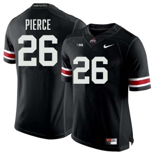 Men Payton Pierce Black Ohio State Buckeyes #26 Football Limited Jersey 184030-606