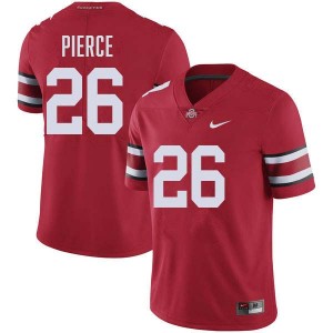 Men Payton Pierce Red Ohio State Buckeyes #26 Football Game Jersey 784833-763
