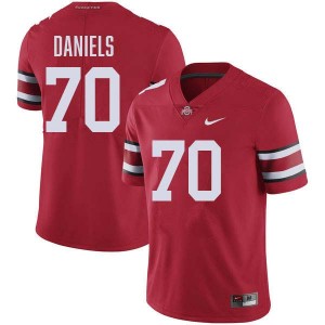 Men Phillip Daniels Red Ohio State Buckeyes #70 Football Alumni Jersey 196427-138