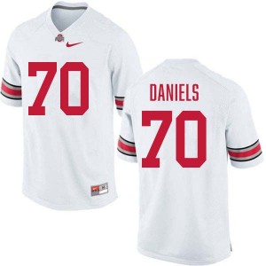 Men Phillip Daniels White Ohio State Buckeyes #70 Football Alumni Jersey 958155-900