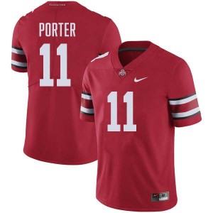 Men Quincy Porter Red Ohio State Buckeyes #11 Football Player Jersey 515243-171