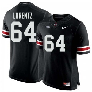 Men Simon Lorentz Black Ohio State Buckeyes #64 Football Limited Jersey 368510-311