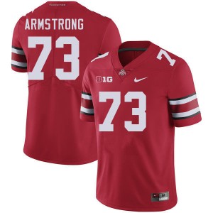 Men Devontae Armstrong Red Ohio State Buckeyes #73 Football Stitched Jersey 874253-826