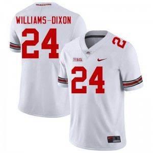 Men Sam Williams-Dixon White Ohio State Buckeyes #24 Football Alumni Jersey 102757-307