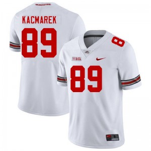 Men Will Kacmarek White Ohio State Buckeyes #89 Football Limited Jersey 721080-650