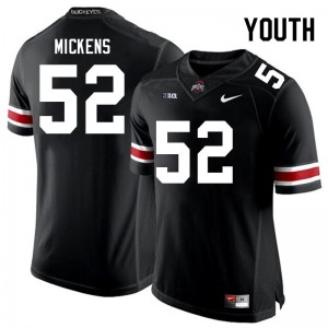 Youth Joshua Mickens Black Ohio State Buckeyes #52 Football Limited Jersey 781085-891