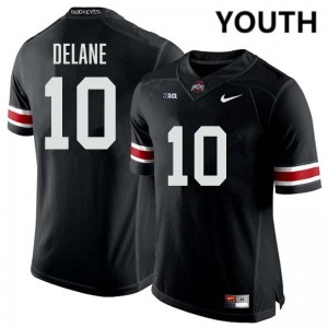 Youth Faheem Delane Black Ohio State Buckeyes #10 Football Alumni Jersey 290763-213
