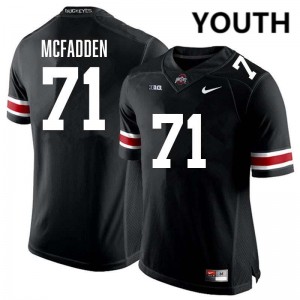 Youth Jayvon McFadden Black Ohio State Buckeyes #71 Football Alumni Jersey 686328-349